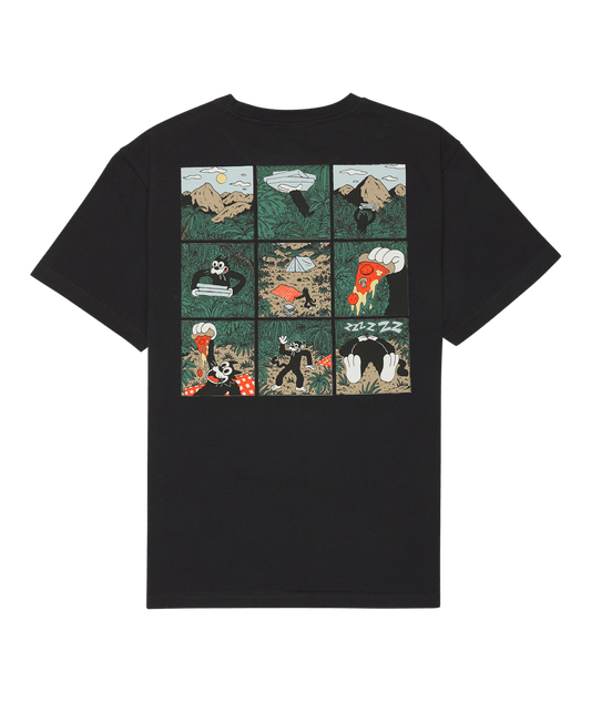 T-Shirt Picnic nero - 8/16 ANNI