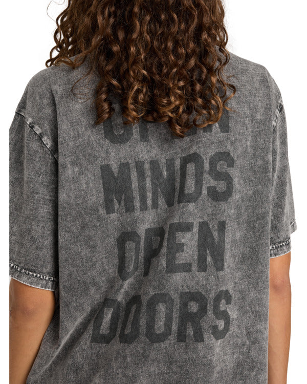 T-Shirt Cargo grigio slavato