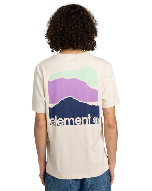 T-Shirt 3 Horizons panna