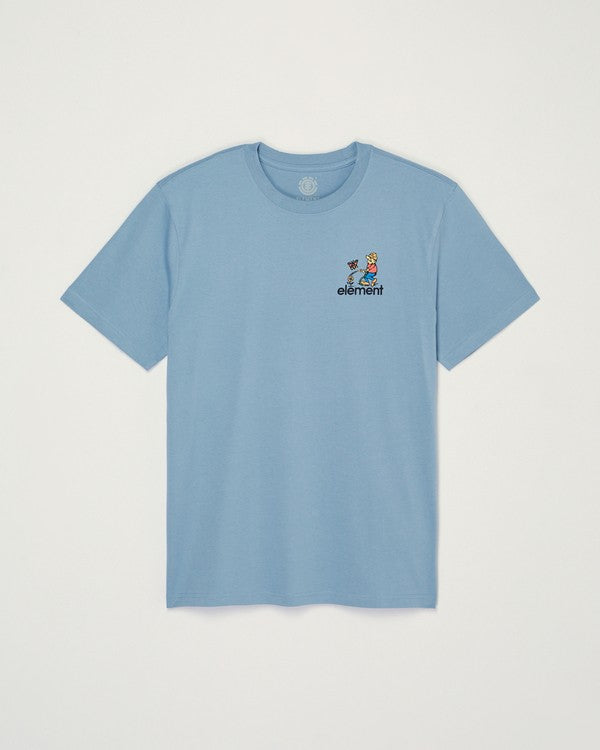 T-Shirt Gardening celeste