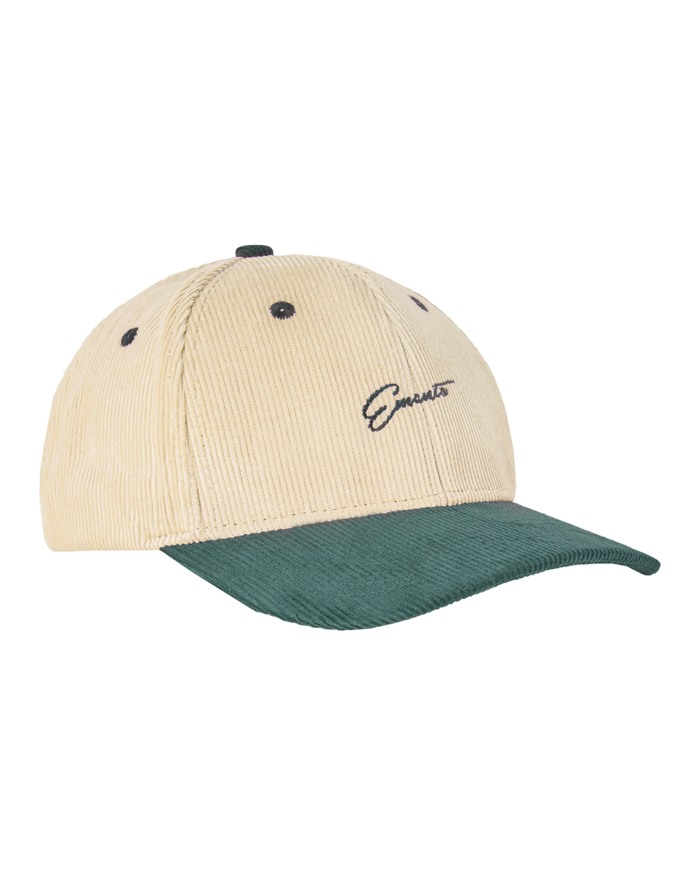 Cappellino Cocktail baseball in corda panna/verde