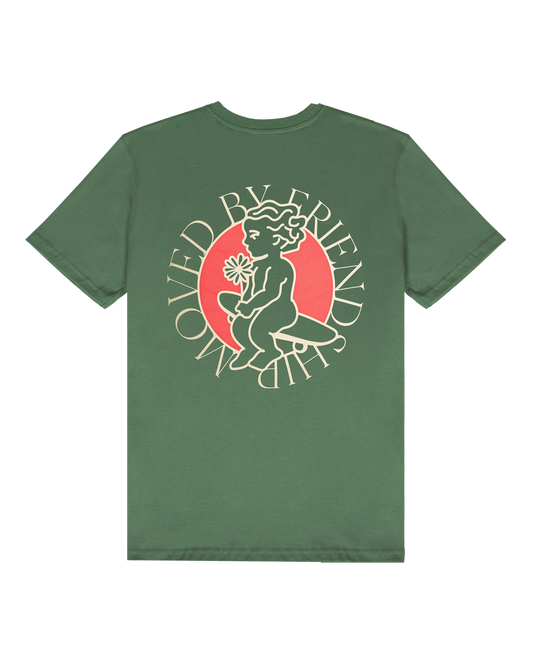 T-Shirt Ikon Flower verde