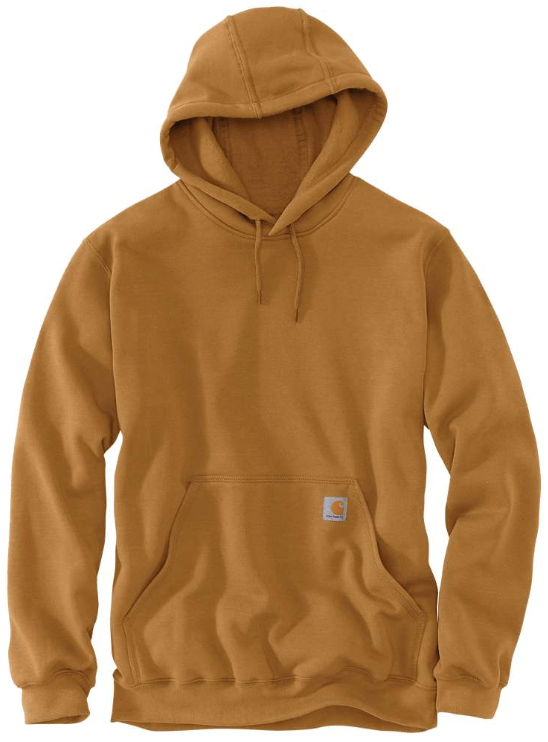 Felpa Midweight con cappuccio marrone