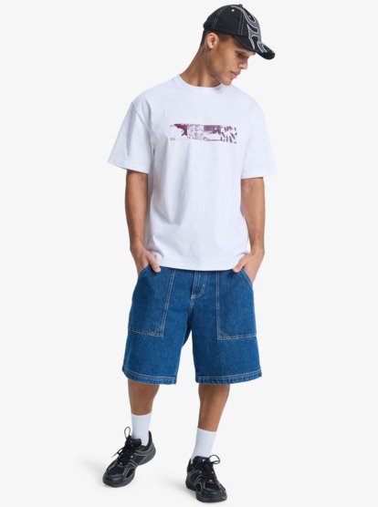 Shorts Mercury baggy denim blu