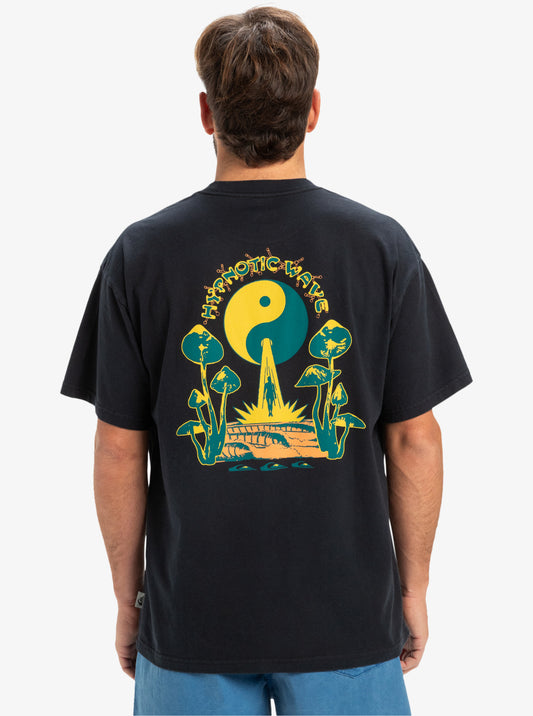 T-Shirt Hypnotic wave nero