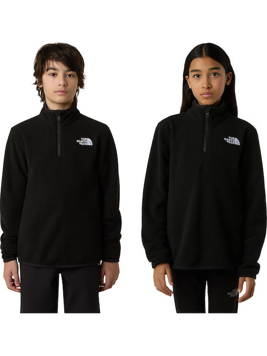 Pile Glacier 1/4 zip nero - 6/20 ANNI