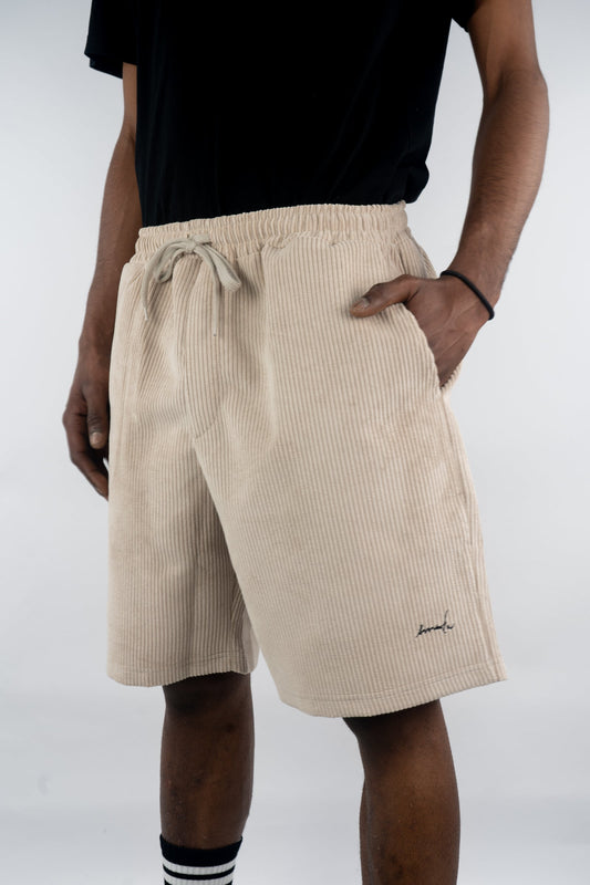Pantaloncini Magoado cord khaki