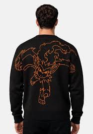 Maglione Infernape in cotone nero