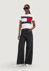 T-Shirt Tommy jeans oversize bianco