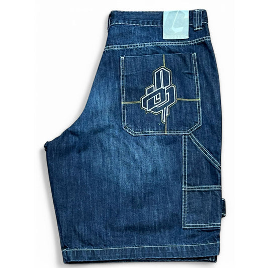 Pantaloncini Blue skin denim scuro