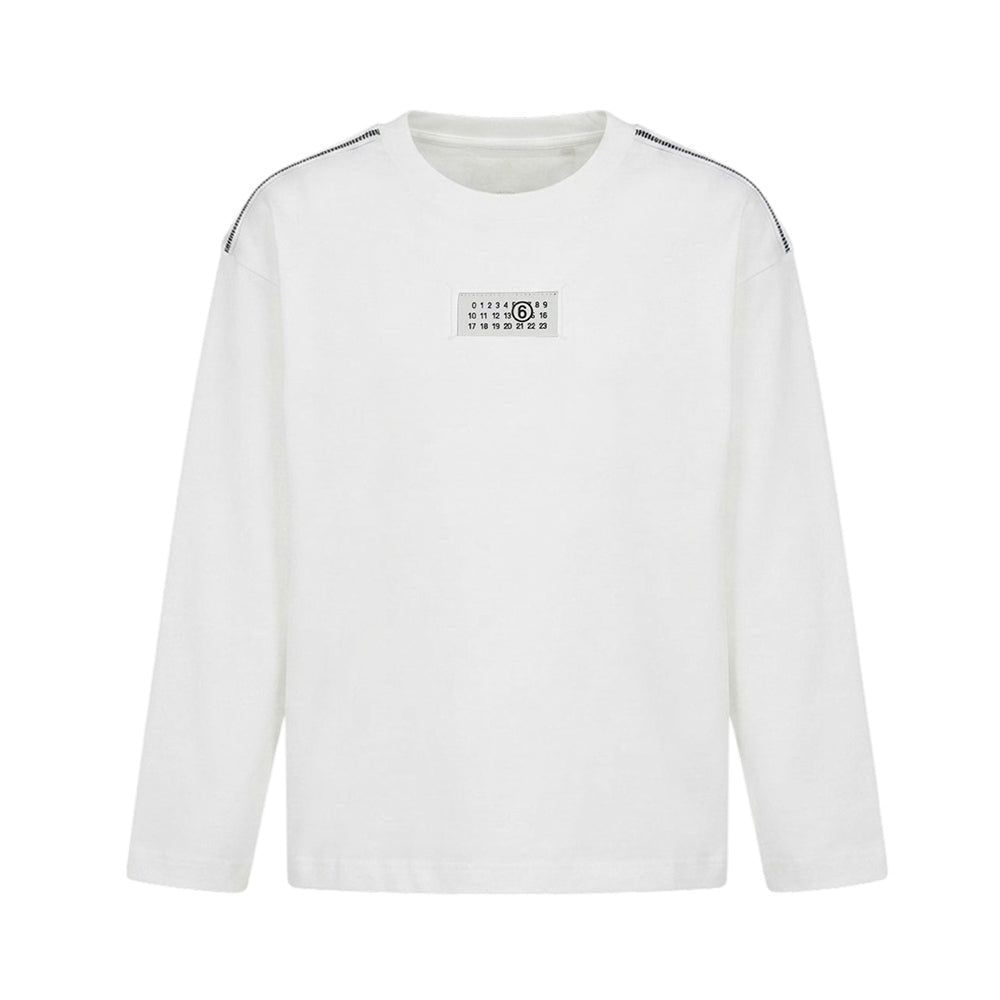 T-Shirt Maison Margiela a manica lunga bianco - 8/16 ANNI