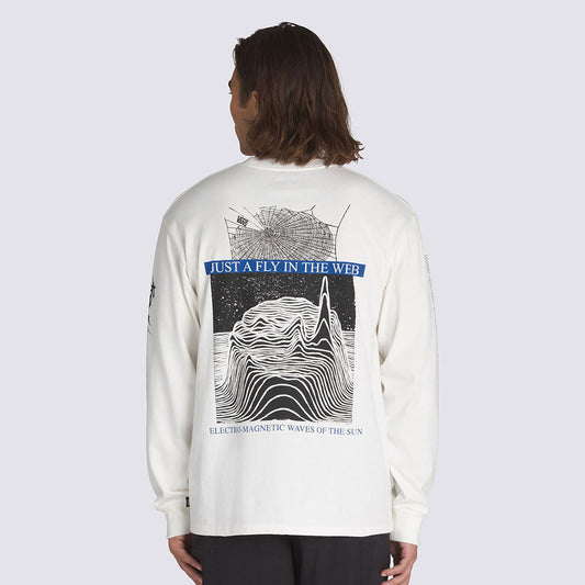 T-Shirt Electro a maniche lunghe panna