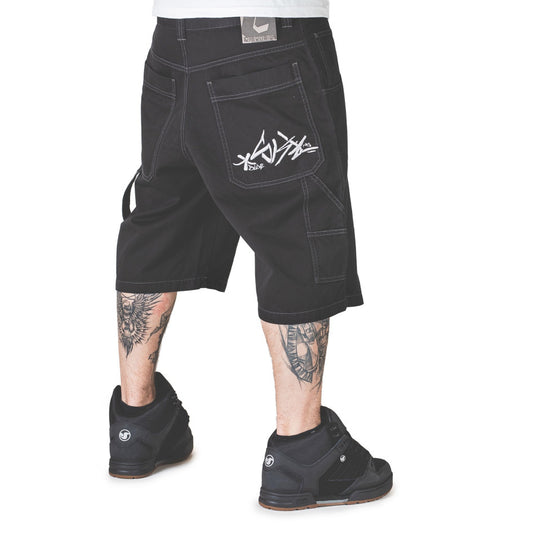 Pantaloncini Blue skin denim nero