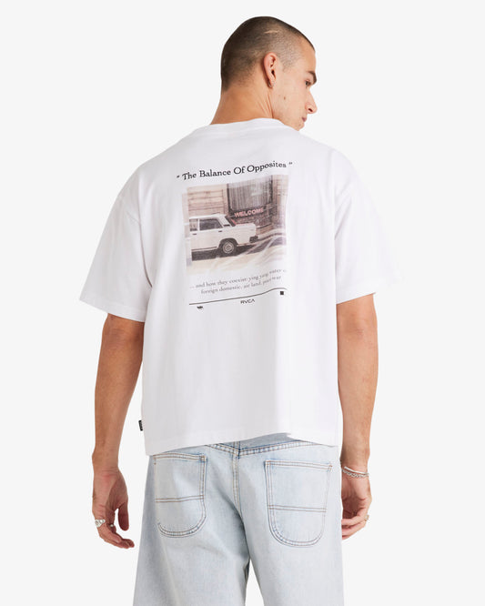 T-Shirt Welcome bianco