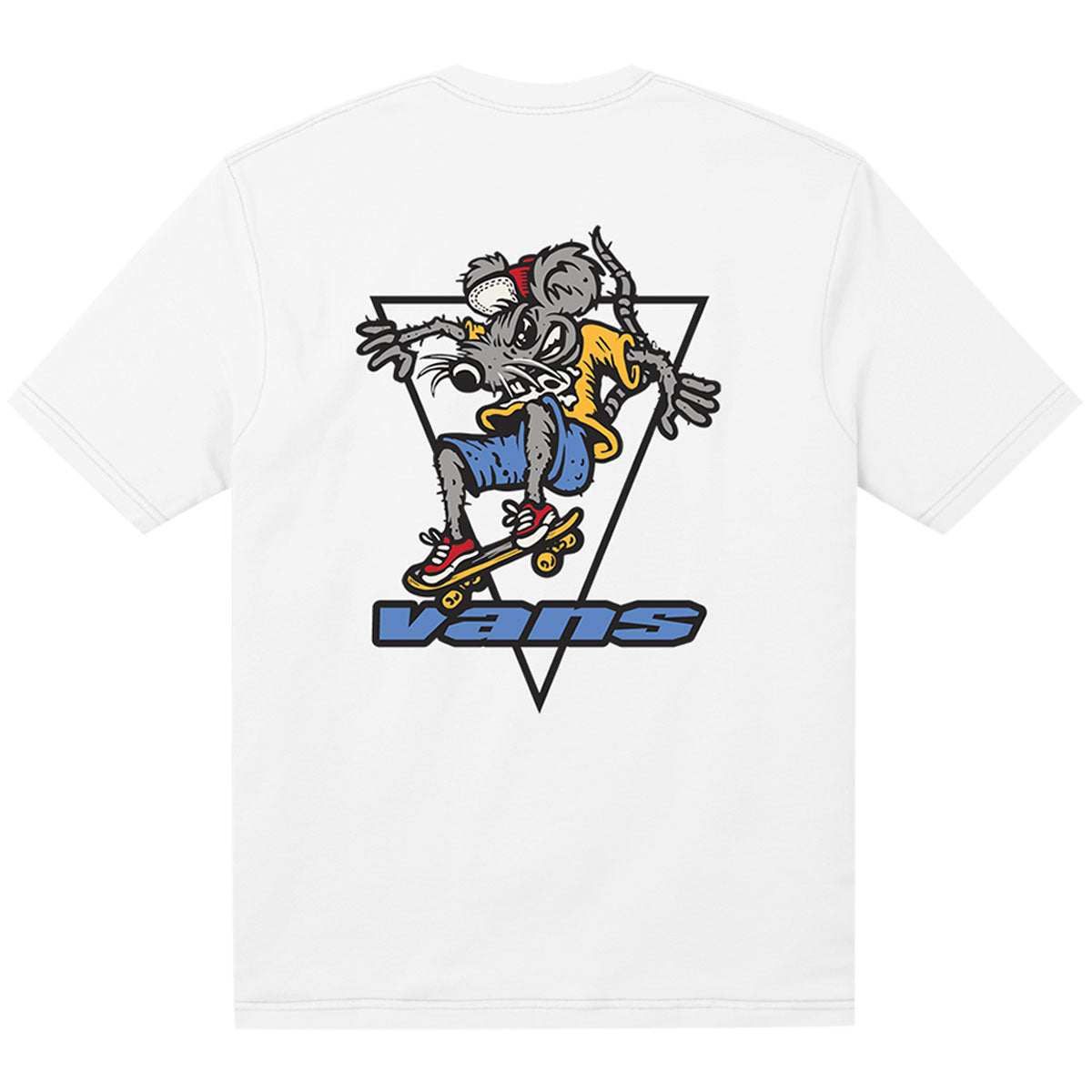 T-shirt Rad rat bianco - 8/14 ANNI