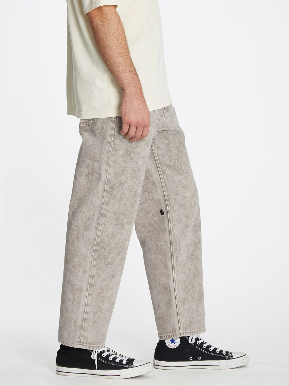 Jeans Modwon Tapered bianco